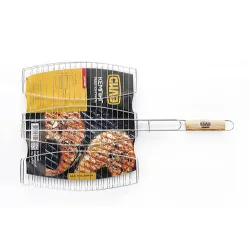 Решетка-гриль для рыбы тройная (66x40x36см) СИЛА - Robinzon.ua