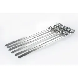 Шампур для люля-кебаб из нержавеющей стали 560х20х3мм СИЛА - Robinzon.ua