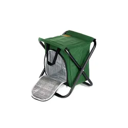 Стул раскладной без спинки (стальной каркас) с термосумкой &Oslash;16мм 27х32х33см СИЛА - Robinzon.ua