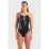 Купальник закритий для жінок Arena GRAPHIC SWIMSUIT SWIM PRO L Чорний, Блакитний, Рожевий 36 (010809-580 36) - Robinzon.ua