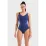 Купальник закритий для жінок Arena SHIMMERING SWIMSUIT U BACK Синій 38 (010810-708 38) - Robinzon.ua