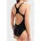 Купальник закритий для жінок Arena STRIPEFLO SWIMSUIT SWIM PRO BA Чорний, Білий 38 (011175-551 38) - Robinzon.ua