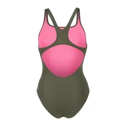 Купальник закритий для жінок Arena TEAM SWIMSUIT SWIM PRO SOLID Темно-зелений 38 (004760-609 38) - Robinzon.ua