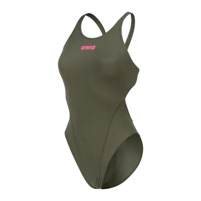 Купальник закритий для жінок Arena TEAM SWIMSUIT SWIM TECH SOLID Темно-зелений 38 (004763-609 38) - Robinzon.ua