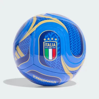 М'яч футбольний Adidas FIGC CLB HOME Синій, Жовтий 5 (JY0248 5) - Robinzon.ua