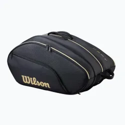 Чехол Wilson PADEL DEFY V1 PADEL BAG Чоний, Золотой 60 x 38 x 31 см (WR8914201001) - Robinzon.ua