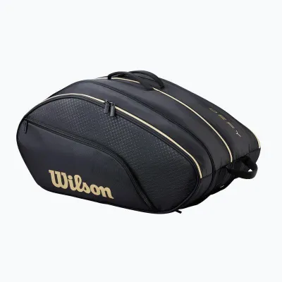Чехол Wilson PADEL DEFY V1 PADEL BAG Чоний, Золотой 60 x 38 x 31 см (WR8914201001) - Robinzon.ua