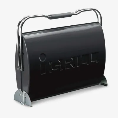 Портативний вугільний гриль I-GRILL O-GRILL чорний - Robinzon.ua