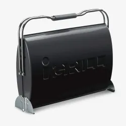 Портативний вугільний гриль I-GRILL O-GRILL чорний - Robinzon.ua