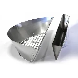 Кошик для копчения Slow and Sear Deluxe SnS для грилей 57 см (SNS-TWO). - Robinzon.ua