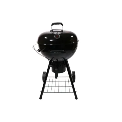 Вугільний гриль Slow and Sear Black Editionl Kettle Grill 57 см + кошик Deluxe SNS-KET-BK - Robinzon.ua