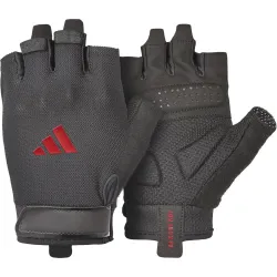 Чоловічі рукавички для тренінгу Adidas Essential Training Gloves Чорний, Червоний L (ADGB-15003RD L) - Robinzon.ua