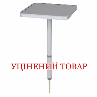 Стіл Bo-Camp Peg Table 26x26 cm Grey (1402722) Discounted - Robinzon.ua
