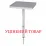 Стіл Bo-Camp Peg Table 26x26 cm Grey (1402722) Discounted - Robinzon.ua