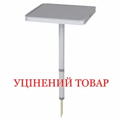 Стіл Bo-Camp Peg Table 26x26 cm Grey (1402722) Discounted - Robinzon.ua