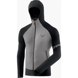 Мужская флисовая кофта с рукавом реглан Dynafit Transalper Light PTC M Hoody, black, 54/2X (711760912) - Robinzon.ua