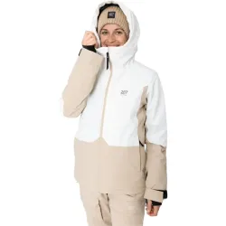 Куртка жіноча 2117 Soppero Skidjacka D 7615925 white - XXL - білий/бежевий - Robinzon.ua