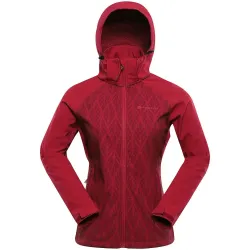 Куртка жіноча Alpine Pro HOORA LJCD590 461PA - XS - бордовий - Robinzon.ua