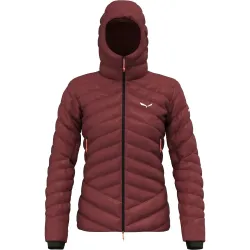 Куртка жіноча Salewa ORTLES MED 3 RDS DWN JACKET W 28719 1571 - 40/34 (XS) - бордовий - Robinzon.ua