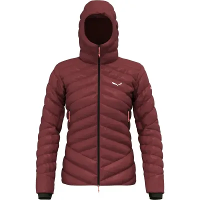 Куртка жіноча Salewa ORTLES MED 3 RDS DWN JACKET W 28719 1571 - 40/34 (XS) - бордовий - Robinzon.ua
