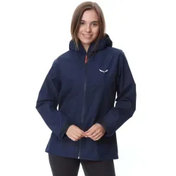 Куртка жіноча Salewa PUEZ (AQUA 4) 2.5L PTX JACKET W 28616 3960 - 40/34 - темно-синій - Robinzon.ua