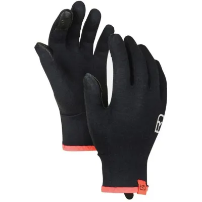 Рукавиці жіночі Ortovox 185 ROCK'N'WOOL GLOVE LINER W black raven - S - чорний - Robinzon.ua