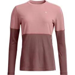 Термофутболка женская Ortovox 185 ROCK'N'WOOL LONG SLEEVE W dusk rose - S - розовый - Robinzon.ua