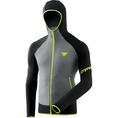 Флис мужской Dynafit TRANSALPER LIGHT PTC M HOODY 71176 0911 - 46/S - черный - Robinzon.ua