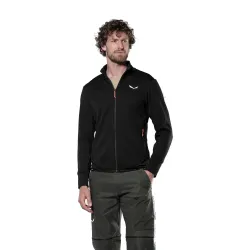 Флис мужской Salewa PUEZ WAFFLE HYB PL JACKET M 28859 0910 - 48/M - черный - Robinzon.ua