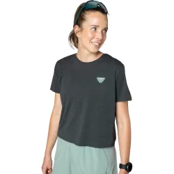 Футболка жіноча Dynafit TRAIL T-SHIRT W 71915 0911 - XS - чорний - Robinzon.ua