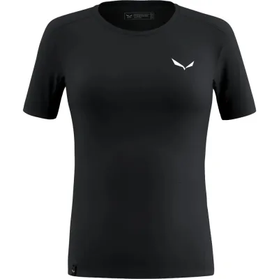 Футболка женская Salewa PUEZ SPORTY DRY W T-SHIRT 28633 0910 - 38/32 - черный - Robinzon.ua