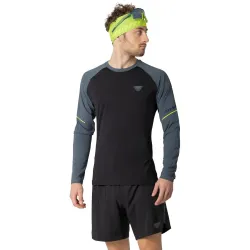 Футболка чоловіча Dynafit ALPINE PRO M L/S TEE 71156 0721 - 50/L - сірий/чорний - Robinzon.ua