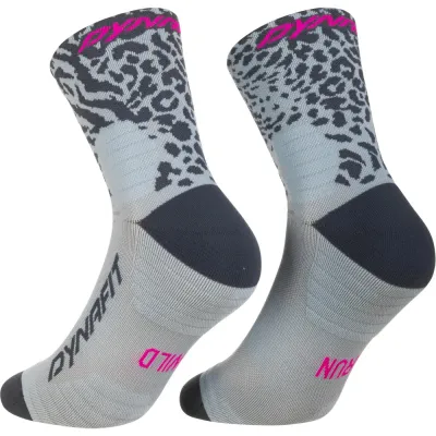 Шкарпетки Dynafit RUN WILD MID SK 72080 3181 - 43-46 - сірий/чорний - Robinzon.ua