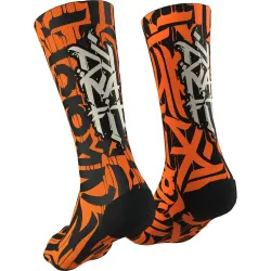 Шкарпетки Dynafit TRAIL SOCKS 71946 4221 - 35-38 - оранжевий/чорний - Robinzon.ua