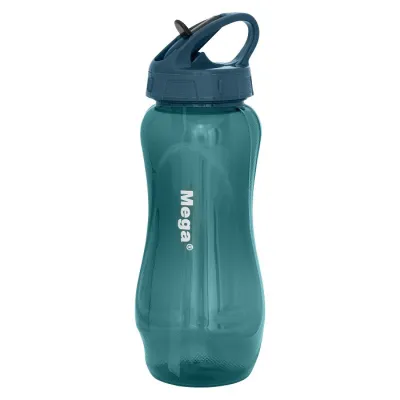 Спортивна пляшка Mega Tritan MT065DS, 0,65 л, блакитна - Robinzon.ua