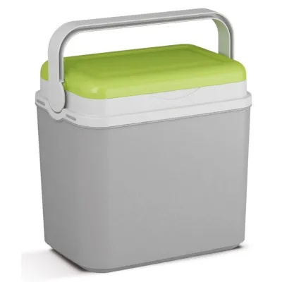 Изотермический контейнер Adriatic 10 л, серый с салатовым - Robinzon.ua