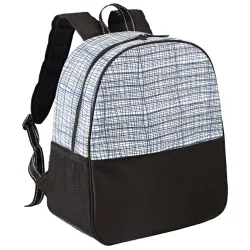 Изотермическая сумка-рюкзак Time Eco TE-3025, 25 л, белый принт полоска - Robinzon.ua