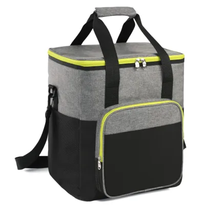 Сумка-холодильник Time Eco TE-334S, 35 л, серая с черным - Robinzon.ua