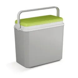 Изотермический контейнер Adriatic 36 л, серый с салатовым - Robinzon.ua