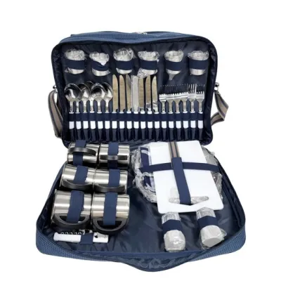 Набір для пікніку TE-618 Picnic, синій - Robinzon.ua