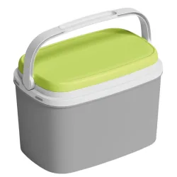Изотермический контейнер Adriatic 6 л, серый с салатовым - Robinzon.ua