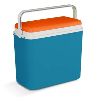 Изотермический контейнер Adriatic 24 л, синий с оранжевым - Robinzon.ua