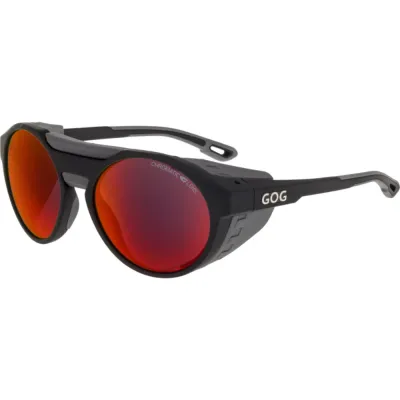 Очки GOG Manaslu Photochromic Cat.2-4 matt black/grey/reflex red - Robinzon.ua