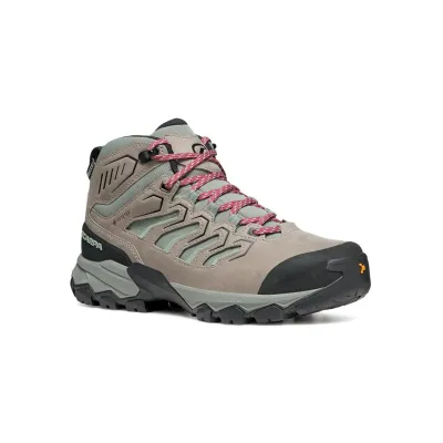 Ботинки женские SCARPA Moraine Mid GTX W серый - 38 водостойкие - Robinzon.ua