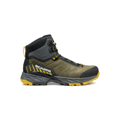 Ботинки мужские SCARPA Rush TRK GTX хаки/горчичный - 42 водостойкие - Robinzon.ua
