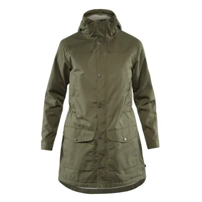 Куртка жіноча FJALLRAVEN Greenland Winter Parka W - XS зелений - Robinzon.ua