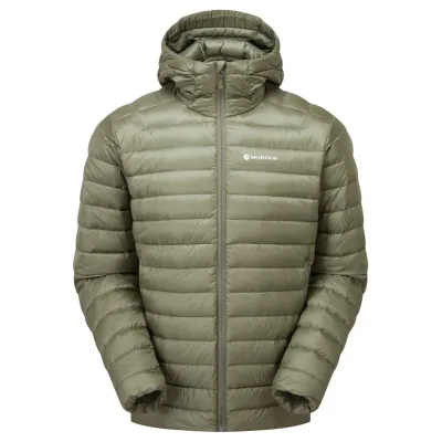 Куртка чоловіча MONTANE Anti-Freeze Hoodie M - XL оливковий - Robinzon.ua