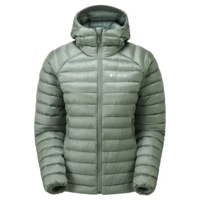 Куртка жіноча MONTANE Female Anti-Freeze Hoodie - XS сірий - Robinzon.ua