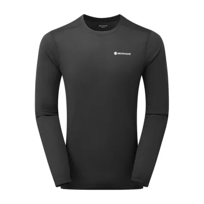 Футболка чоловіча MONTANE Dart Lite Long Sleeve T-Shirt XL чорний - Robinzon.ua