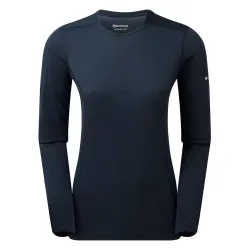 Футболка женская MONTANE Female Dart Lite Long Sleeve T-Shirt S синий - Robinzon.ua